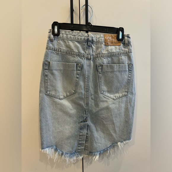 One Teaspoon Denim midi Skirt - Picture 3 of 4